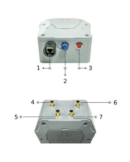 SenseCAP Outdoor Gateway - bramka zewnętrzna LoRaWAN SX1302 - EU868 MHz - IP66 - Seeedstudio 102991154