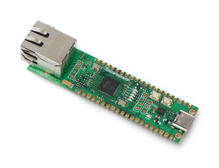 W55RP20-EVB-PICO - płytka z mikrokontrolerem RP2040 i Ethernet - WIZnet