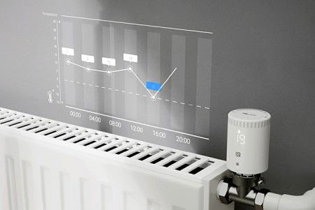 Inteligentna głowica termostatyczna LoRaWAN - Milesight WT101-868M