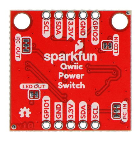 Qwiic Power Switch - przełącznik zasilania - SparkFun PRT-26784