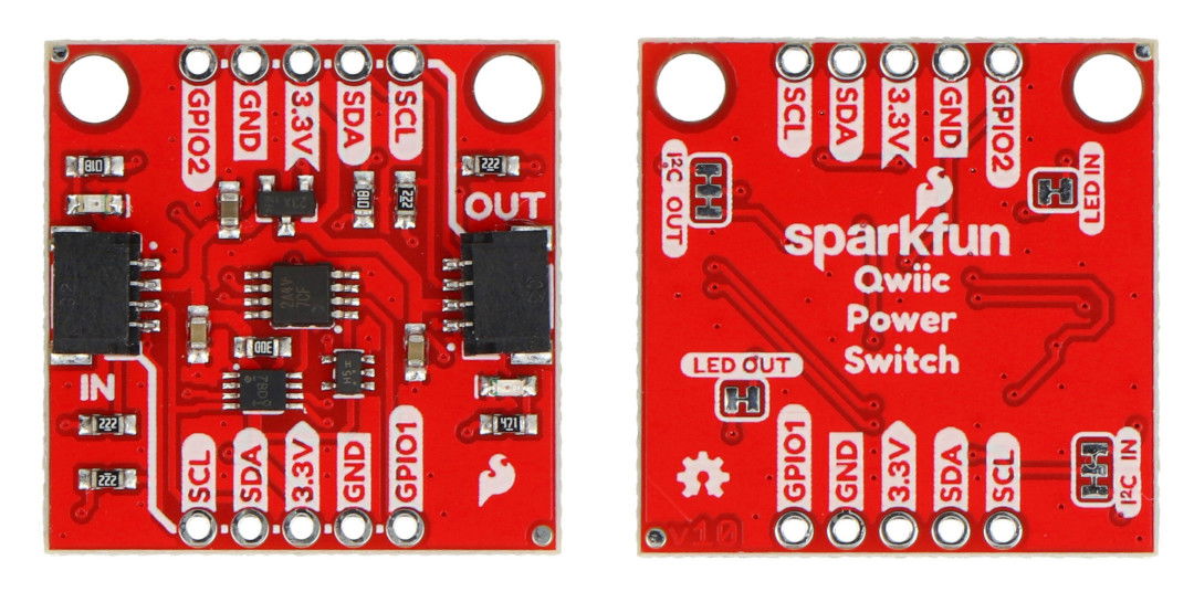 Qwiic Power Switch - przełącznik zasilania - SparkFun PRT-26784