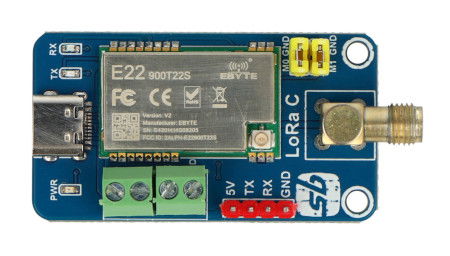 Moduł LoRa 868MHz - USB C - SB Components 28085