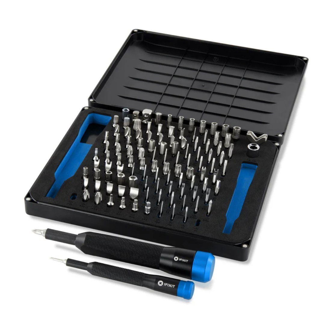 iFixit Manta Precision Bit Set - zestaw bitów precyzyjnych z dwoma wkrętakami - IF145-392-1