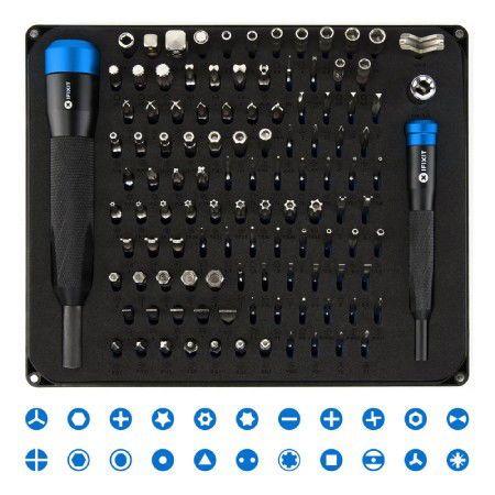 iFixit Manta Precision Bit Set - zestaw bitów precyzyjnych z dwoma wkrętakami - IF145-392-1