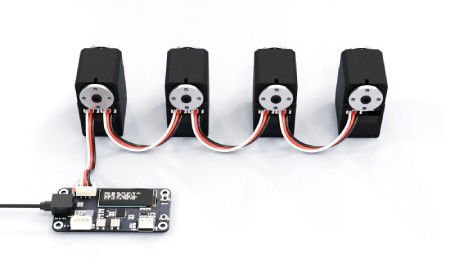 ST3235 30 kg Serial Bus Servo - serwomechanizm UART z enkoderem magnetycznym 360 stopni - Waveshare 27166