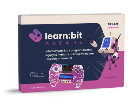 learn:bit Arcade - kurs programowania w języku Python - zestaw z modułem micro:bit