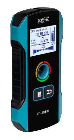 Detektor przewodów pod napięciem, metalu i drewna - Joy-IT Line01