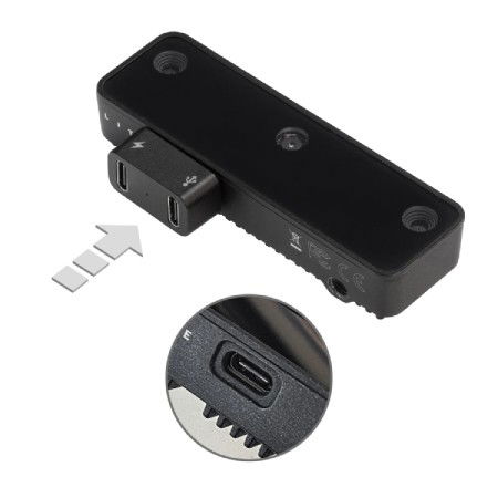 Adapter zasilania i danych OAK Y - USB typu C - do kamer Luxonis OAK 2
