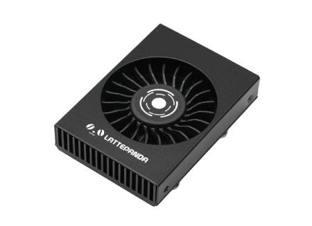 Active Cooler do LattePanda Mu - radiator + wentylator - aluminiowy -  DFRobot FIT0981