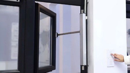 Siłownik elektryczny łańcuchowy do okien SDO-01 + pilot - 400 N 24 V 15 mm/s - skok 300 mm