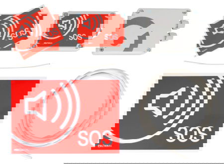 Proxima SOS - 1-kanałowy sterownik bram otwierany syreną i pilotami 433,92 MHz - 12 V / 24 V