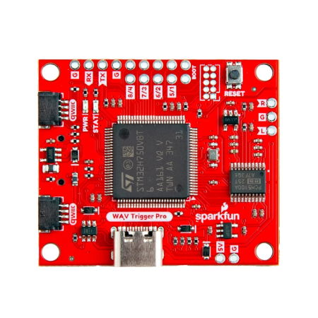 WAV Trigger Pro - odtwarzacz wielokanałowy WAV - MIDI - Qwiic - Spark Fun WIG-25860