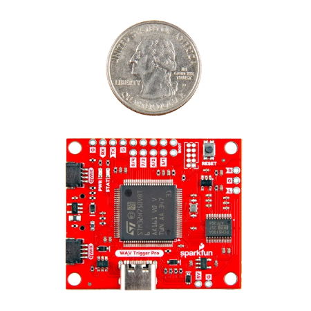 WAV Trigger Pro - odtwarzacz wielokanałowy WAV - MIDI - Qwiic - Spark Fun WIG-25860