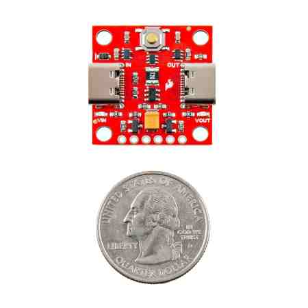 Soft Power Swich - przełącznik zasilania - USB typu C - SparkFun PRT-27081