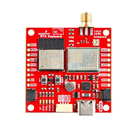 Moduł RTK Postcard - GNSS-RTK Quectel LG290P - ESP32-PICO-MINI-02 - SparkFun GPS-26916