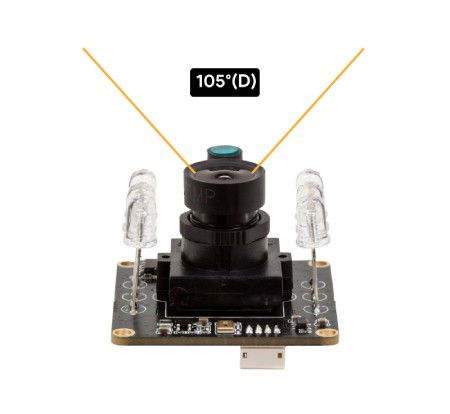 Kamera 2 MPx OV2710 - dzień / noc z automatycznym IR-CUT - USB 2.0 / UVC - ArduCam B0506