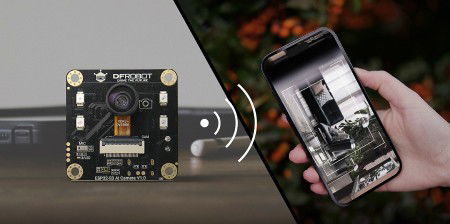 Moduł kamery AI ESP32-S3 - OV3660 2 MPx - WiFi / Bluetooth - DFRobot DFR1154