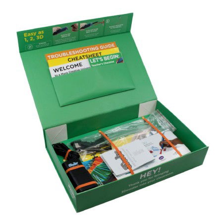 3Doodler Create+ Learning Pack - zestaw edukacyjny - 6 długopisów 3D z akcesoriami