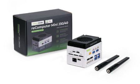 reComputer Mini J4012 z płytką rozszerzeń - Nvidia Orin NX 16 GB RAM + 128 GB NVMe - Seeedstudio 114993553