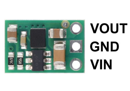 D45V5F12 - przetwornica step-down - 12V 0,5A - Pololu 5437