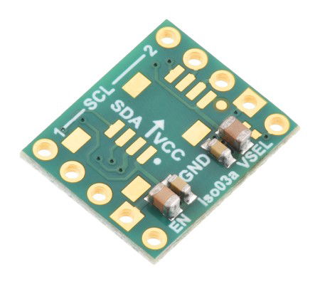 ISO1640 - dwukierunkowy izolator I2C z izolowanym zasilaniem bez złączy - 5 V / 3,3 V, 200 mA - Pololu 5392