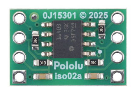 ISO1640 - dwukierunkowy izolator I2C - JST SH 4-pin - 3 - 5,5 V / 2,25 - 5,5 V - Pololu 5391