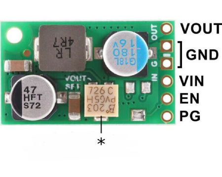 D30V30MAS - przetwornica step-down - 4,2 V - 15 V 3 A - Pololu 4875