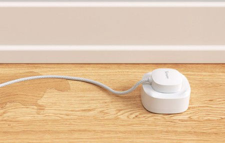 Sonoff SNZB-05P - czujnik zalania ZigBee + przewód WLDC200 - aplikacja Android / iOS