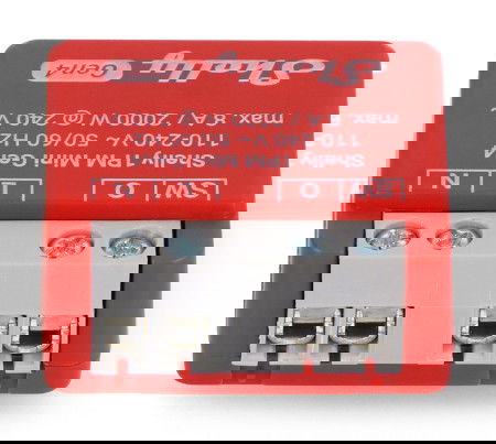 Shelly 1PM Mini Gen4 - przekaźnik 240V/8A WiFi/Bluetooth/ZigBee - aplikacja Android/iOS