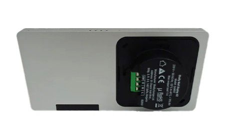 Shelly Wall Display X2 - inteligentny panel sterowania z przekaźnikiem 5 A i kolorowym wyświetlaczem WiFi / Bluetooth - biały