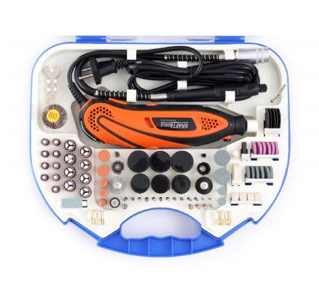 Mini szlifierka - wiertarka Kraft&Dele 270 W + akcesoria 210 elementów - KD10753