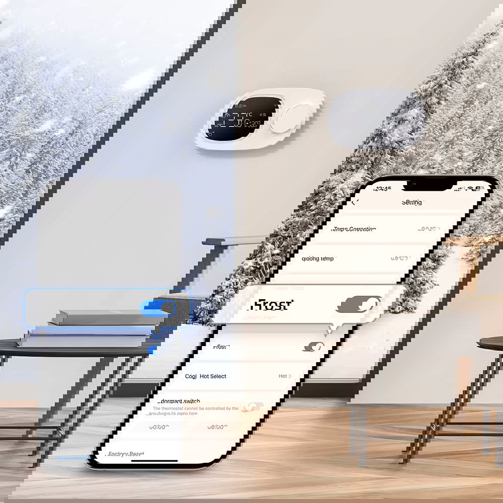 Tuya - ścienny termostat zwierny WiFi TR021