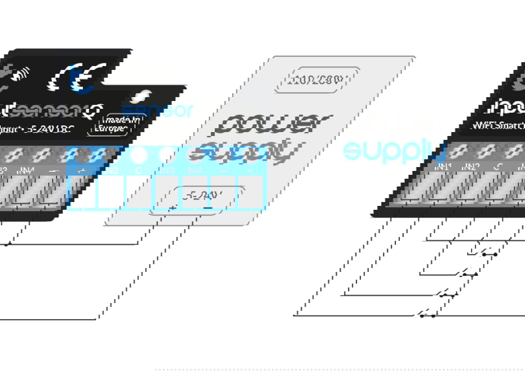 Schemat podłączenia modułu