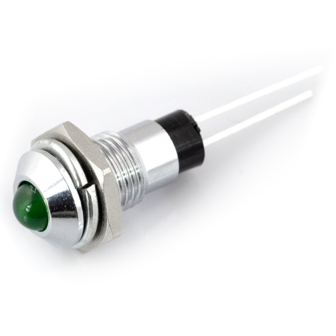 5mm LED Halter - Metall konvex - 5 Stk