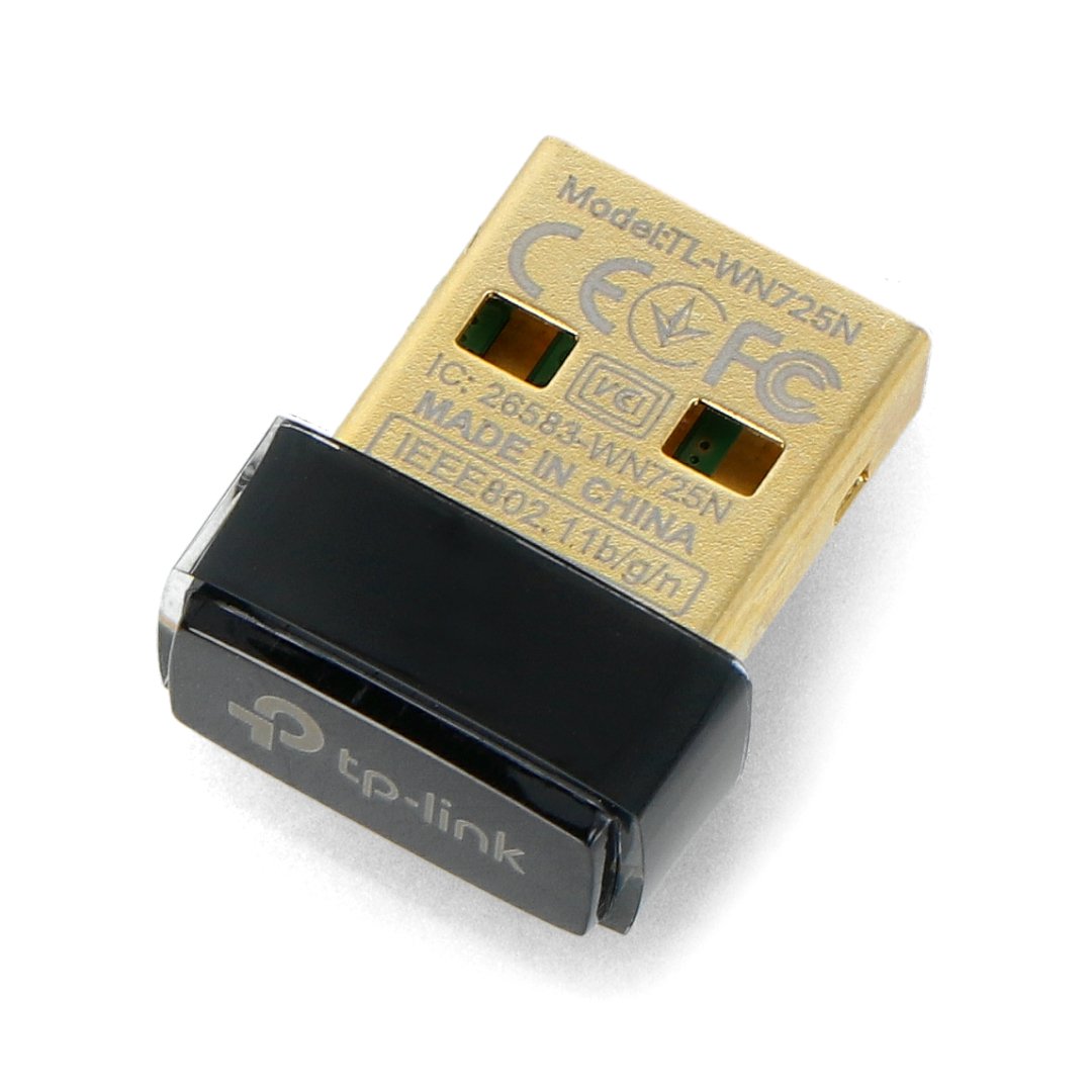WiFi USB Nano N 150Mbps Adapter TP-Link TL-WN725N - Raspberry Pi