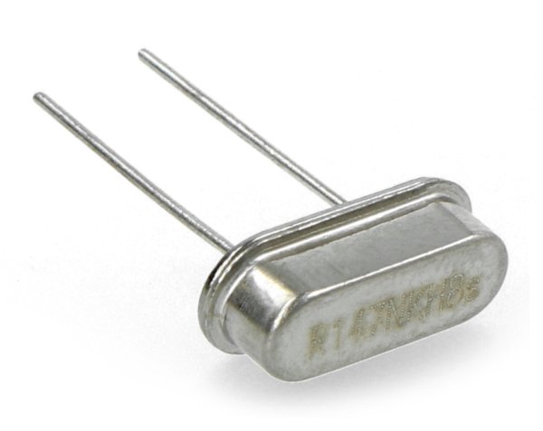 Quarzresonator 14,7456 MHz - HC49 - niedrig