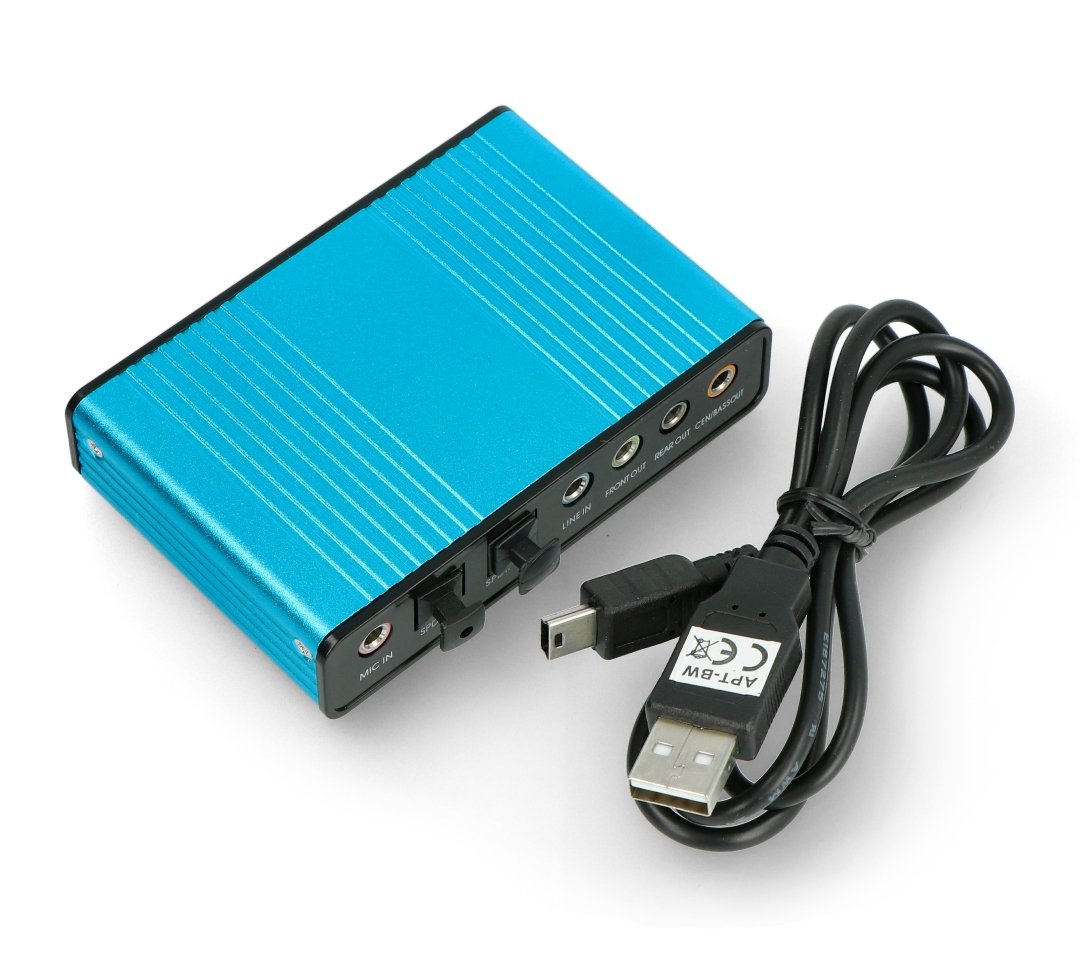 7.1-Kanal-USB-Soundkarte für externe Musik – Raspberry Pi 3/2 / B +