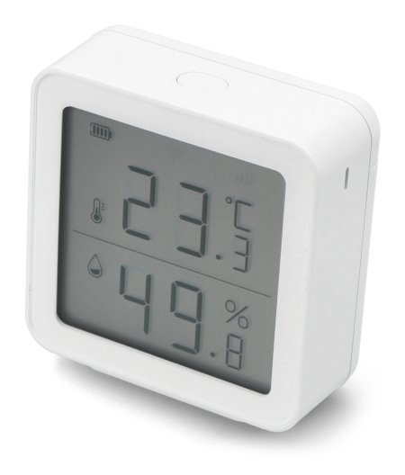 Tuya WiFi Temperatur- und Feuchtigkeitssensor mit LCD-Display - MIR-TE200-WF.