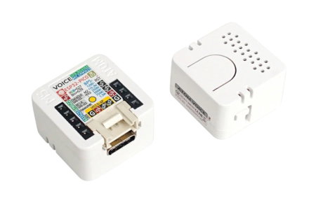 Das Miniaturmodul M5Atom ist mit GPIO-Anschlüssen und einem Grove-Anschluss ausgestattet, der den Anschluss zusätzlicher Sensoren und Erweiterungen ermöglicht.