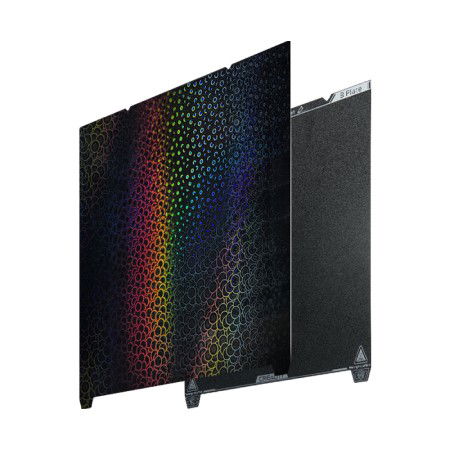 Dwustronna nakładka PET Kaleidoscope + powlekana PEI na stół roboczy do drukarek 3D Creality - 315 x 310 mm