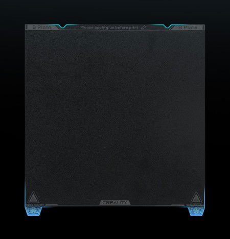 Dwustronna nakładka PET Kaleidoscope + powlekana PEI na stół roboczy do drukarek 3D Creality - 315 x 310 mm