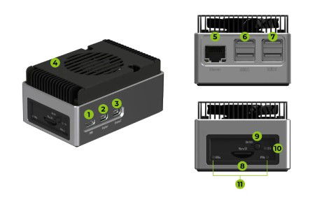 reComputer AI R2130-12 - Raspberry Pi 5 8 GB - Seeedstudio 114993560