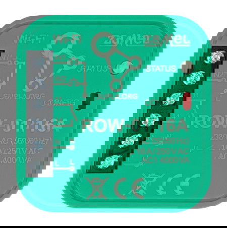 Zamel Supla ROW-01 - przekaźnik 230 V 16 A - WiFi - aplikacja Android / iOS