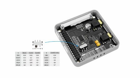 Moduł audio z kodekiem ES8388 - STM32G030 - do modułów deweloperskich M5Core - M5Stack M144