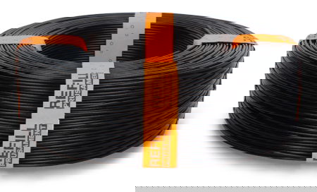 Prusa Filament Nachfüllpackung PLA 1,75 mm 0,9 kg - Tiefschwarz