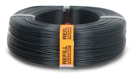 Prusa Filament Refill PETG 1,75 mm 0,9 kg – Anthrazitgrau NFC