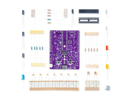 Make your own Dasduino Solder Kit - zestaw edukacyjny do nauki lutowania Dasduino - ATmega328P - Soldered 333200