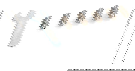 Zestaw dysz 0,4 mm / 0,6 mm / 0,8 mm do drukarek 3D Elegoo Neptune 4 / 4 Pro - stal hartowana