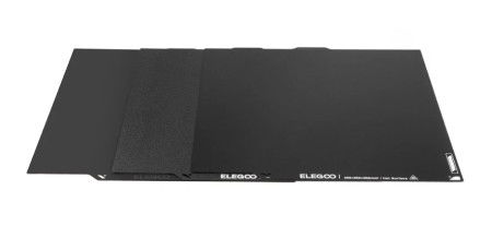 Zestaw dwustronnych nakładek magnetycznych do drukarek 3D Elegoo Centauri Carbon / Centauri - 3 szt. - 256 x 256 mm