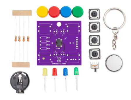 Simon says game - zestaw edukacyjny do nauki lutowania - Attiny404 - Soldered 333141